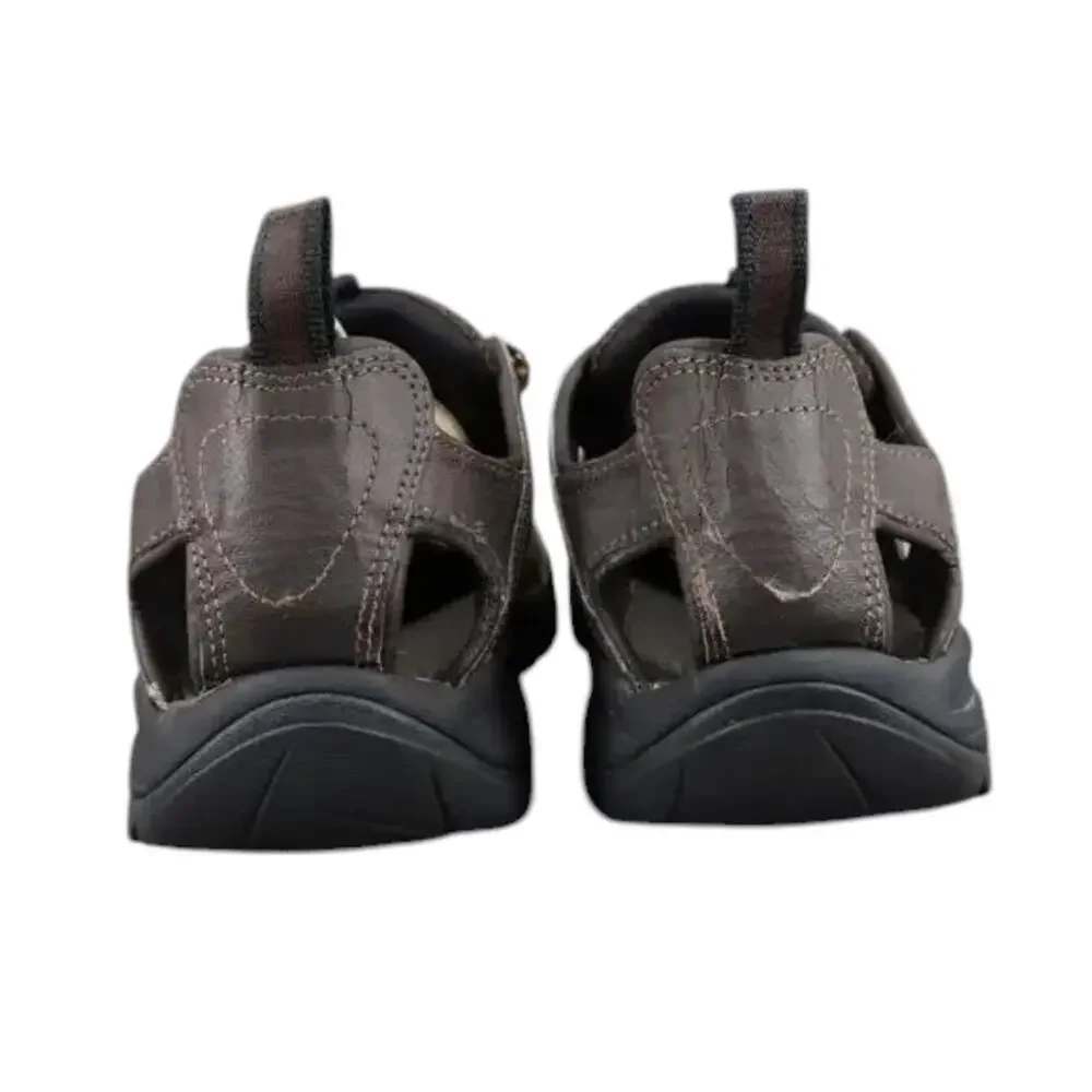 Teva Shoes Men 8 Sandal Fisherman Kitling Slip On Closed Toe Sport Comfort Brown
